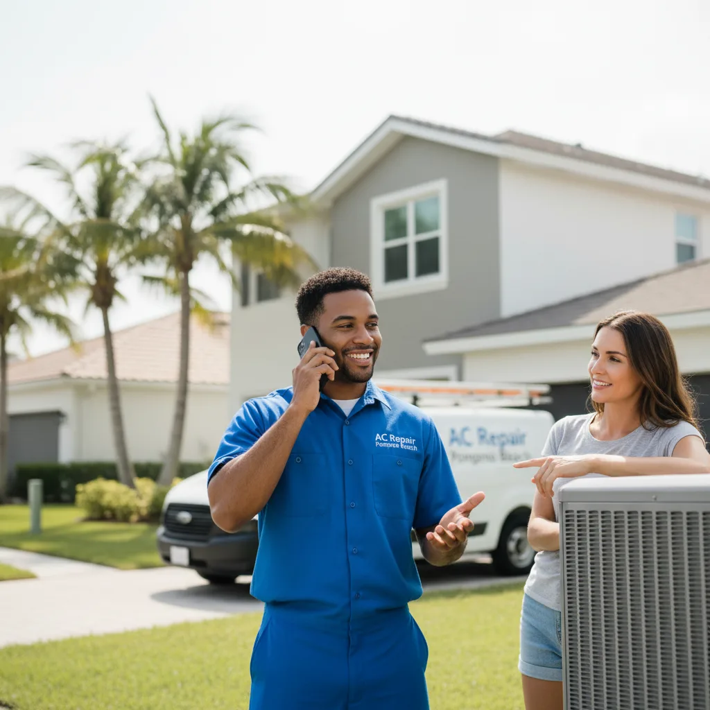 AC Repair Pompano Beach customer support in Hemlock